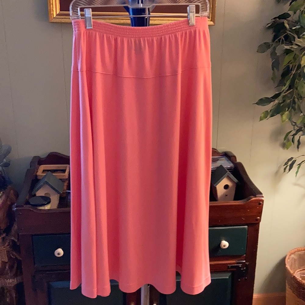 Cabin Creek elastic waist skirt L